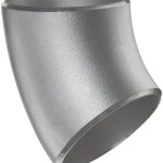 Inconel 45 degree elbow