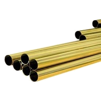 hollow brass tubes